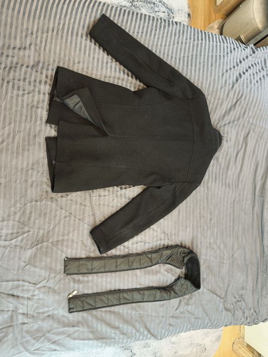 Черно палто Teodor (мъжко)