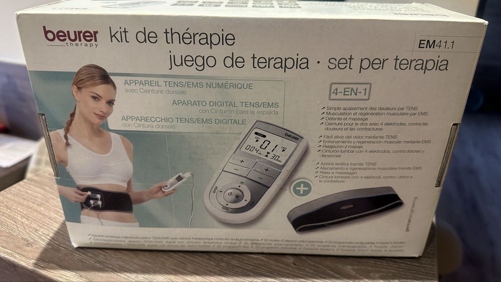 Aparat TENS/EMS Beurer EM 41.1 + centură lombară