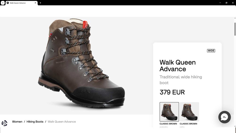 ALFA NEW WALK QUEEN GORE-TEX Boots размер EUR 37 естествена кожа водонепромокаеми - 1107