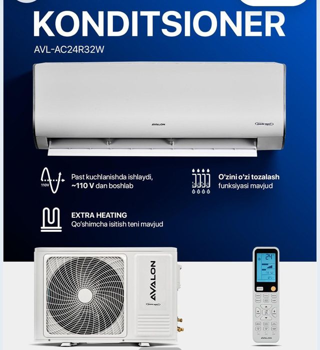 Tez va arzon Kondisioner Avalon 24 split  sotiladi