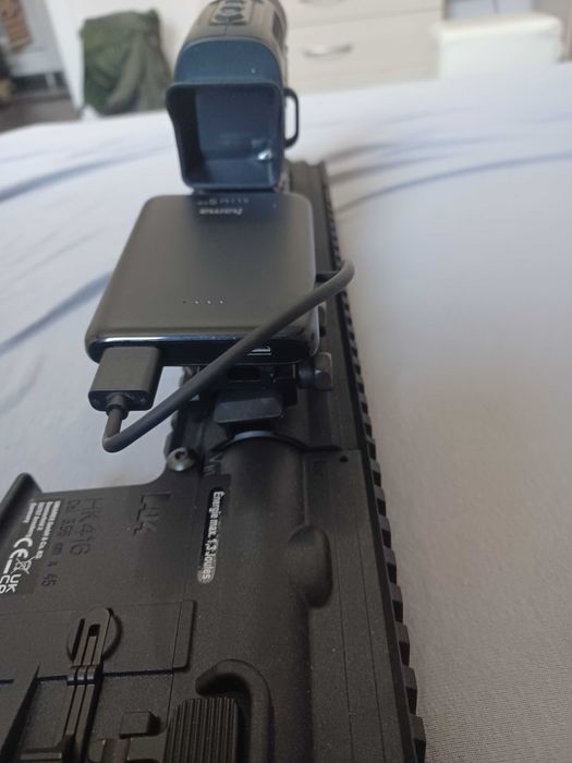 външна батерия power bank пикатини еърсофт airsoft