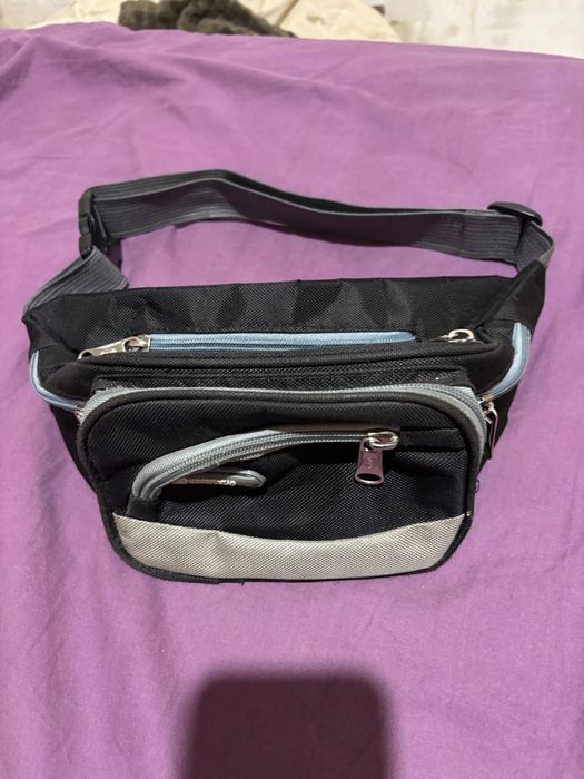 Сумочка на пояс мужская