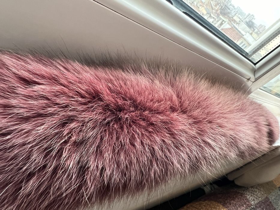 Яка от естествен косъм