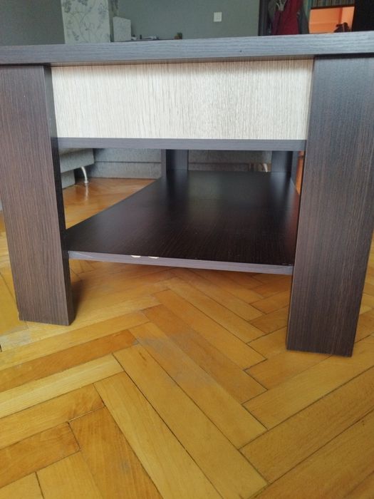 Холна маса в цвят венге