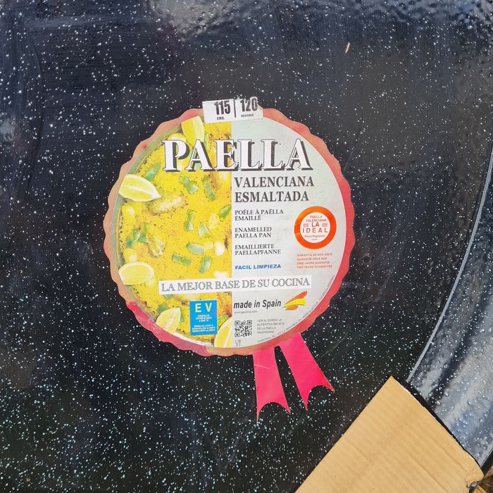 Tigai pentru peste și fructe de mare/Paella