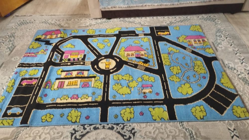 Продам детский шерстяной ковёр — всего за 5000 тг!