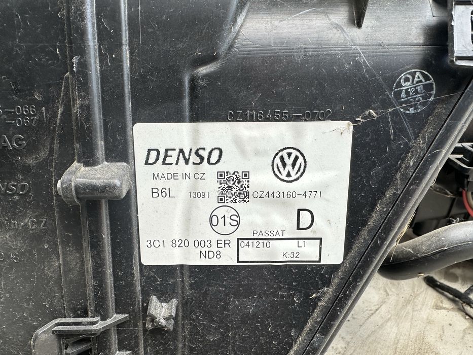 Grup caldura / aeroterma de sub bord Volkswagen Passat b6 b7 CC / motoras reglaj climatizare / calorifer caldura