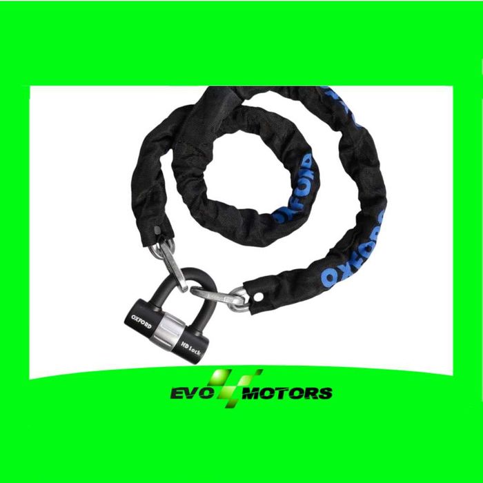 Lant Antifurt Motocicleta Atv OXFORD Heavy Duty 10mm cu Lacat
