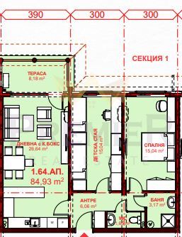 Продава се Тристаен апартамент в Свети Влас - 108 кв.м за 1854 €/кв.м - Снимка #1
