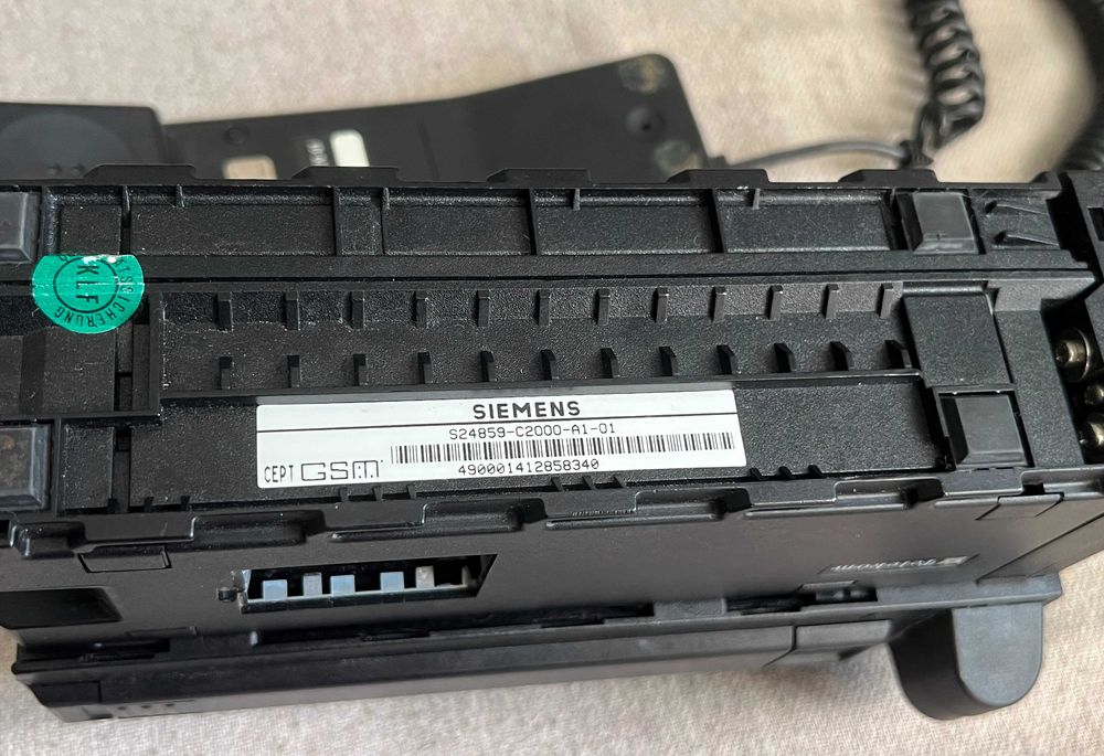 Telefon auto vintage Siemens Telekom DI-314 GSM CEPT colectie rar