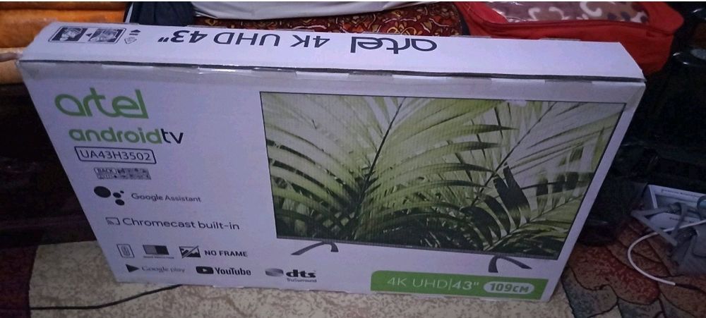 43 talik, 4k TV. HDR, SMART, karobkada yangi! , garantiyasi bilan