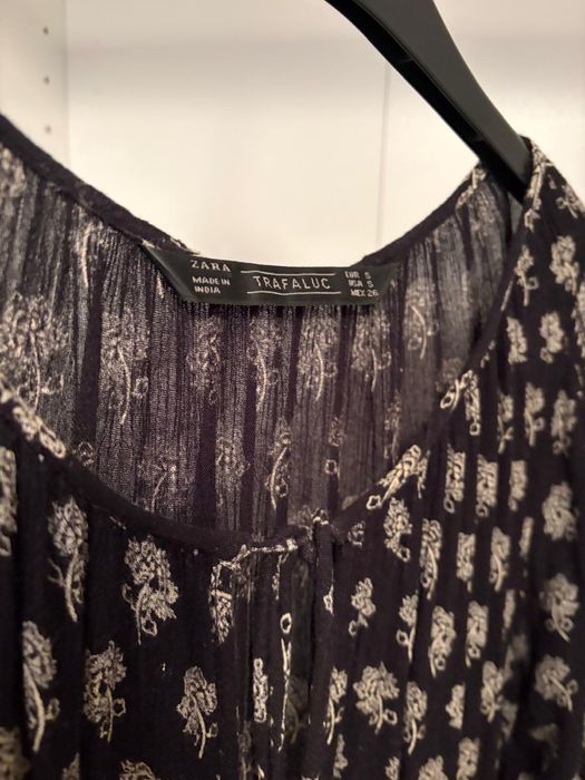 Bluza tip rochie din vascoza