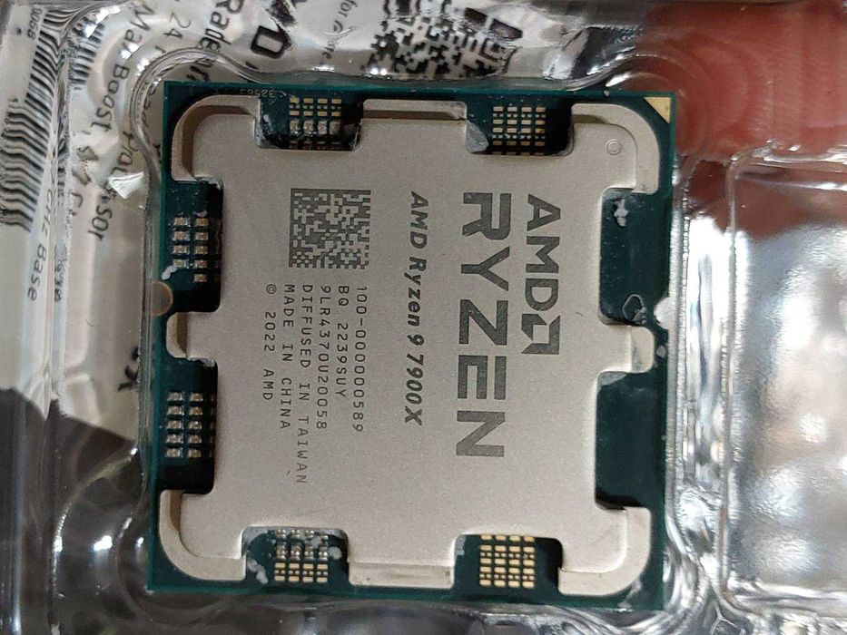 AMD Ryzen 9 7900X, 12-ядрен, АМ5 (ВОХ)