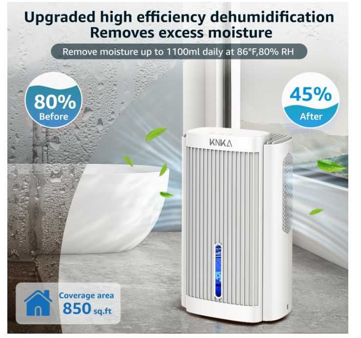 Dezumidificator KNKA CS06 2.5L capacitate rezervor