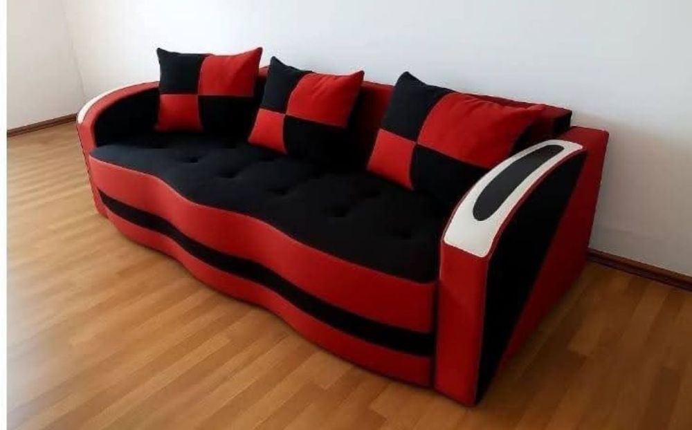 Canapele extensibile cu ladă pentru depozitare