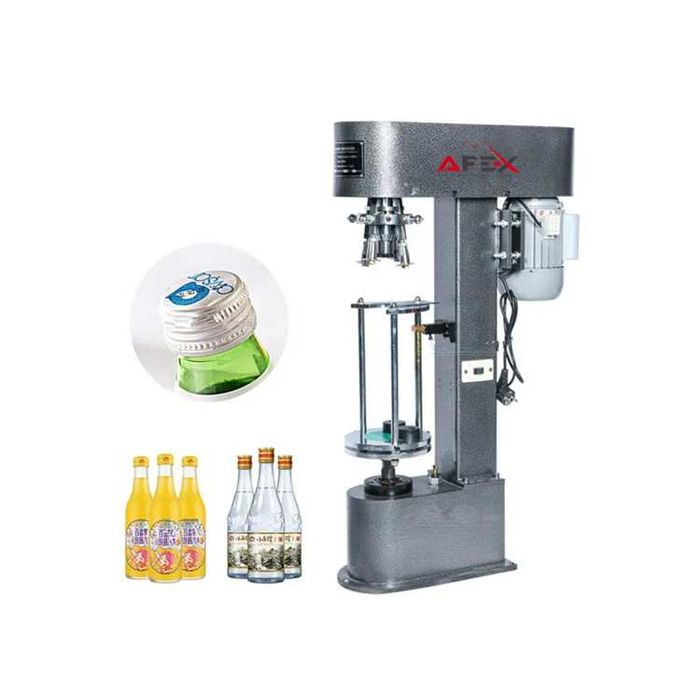 Shisha idishlar uchun qopqoq yopish uskunasi