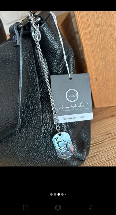 Geanta piele naturala  Anna Morellini