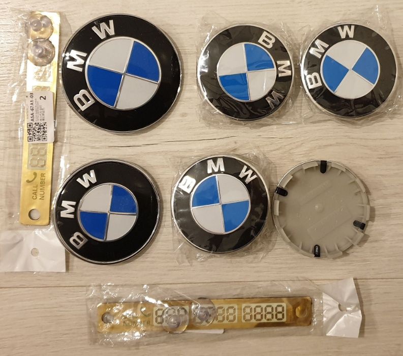 Emblema capota 82mm & 74mm si CAPACELE jante 68 mm + BONUS