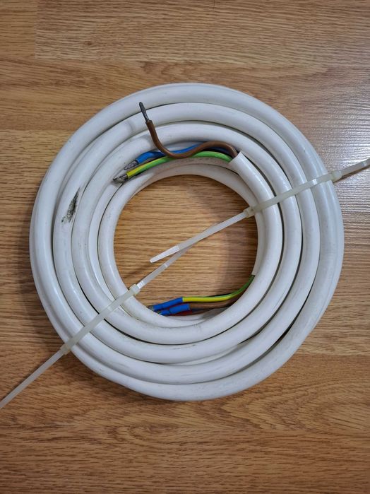 Cablu electric MYYM / HO5VV-F 3 x 6 mmp 23 metrii, VML, cupru
