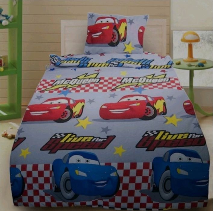 Детски памучен спален комплект\спално бельо