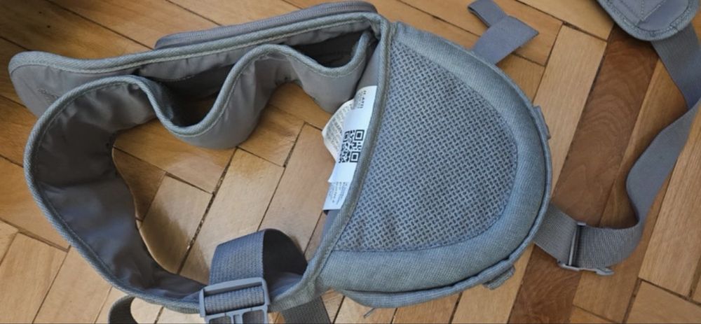 Marsupiu ergonomic multifunctional Chicco Hip Seat cu suport pentru solduri, gri, 0luni+