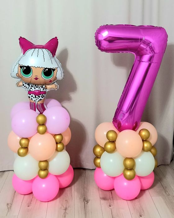 Стойки и фигуры из шаров (композиции)