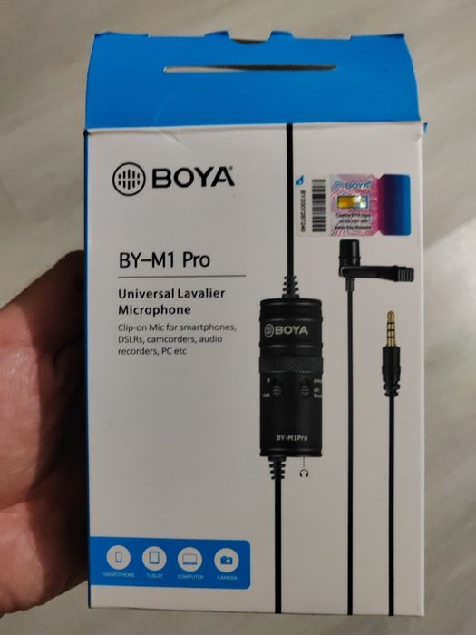 петличный микрофон BOYA BY-M1 Pro