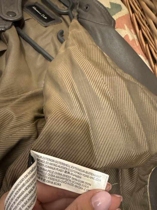 Geaca de piele Massimo Dutto- S