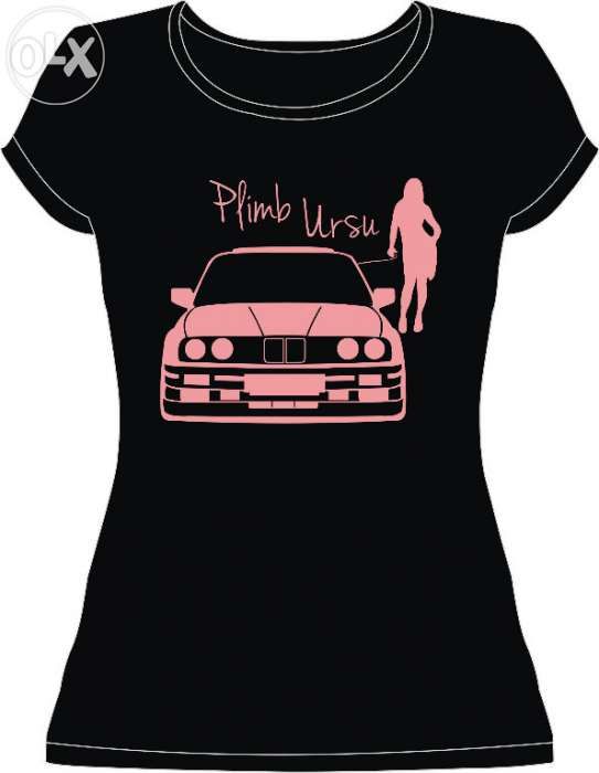 Tricou personalizat "Plimb Ursu" [BMW E30]