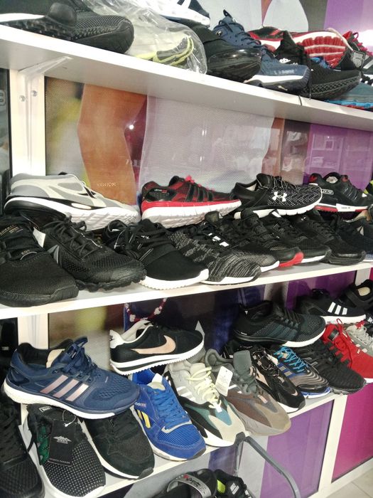 Кроссовки кожа,сетка ,термо ,зима