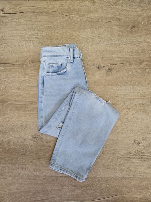 Blugi mom fit, mărimea XS