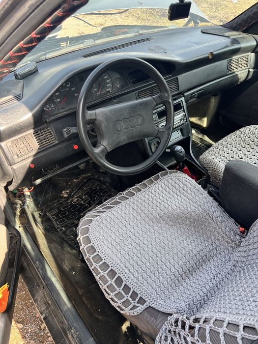 Ауди 100 с 3 на ходу