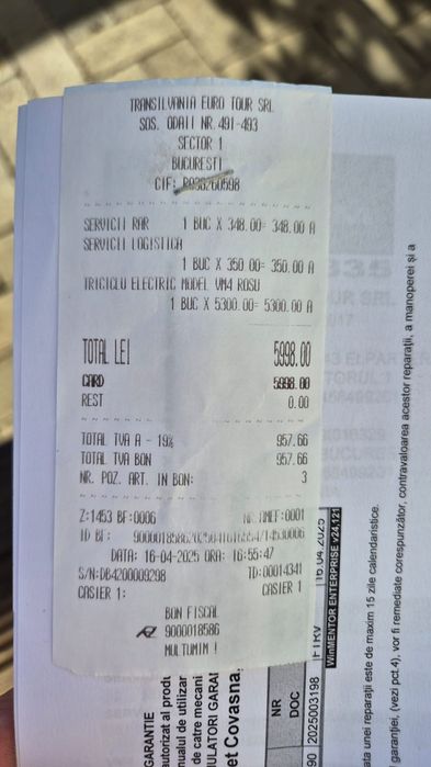 Triciclu/moped/scuter electric