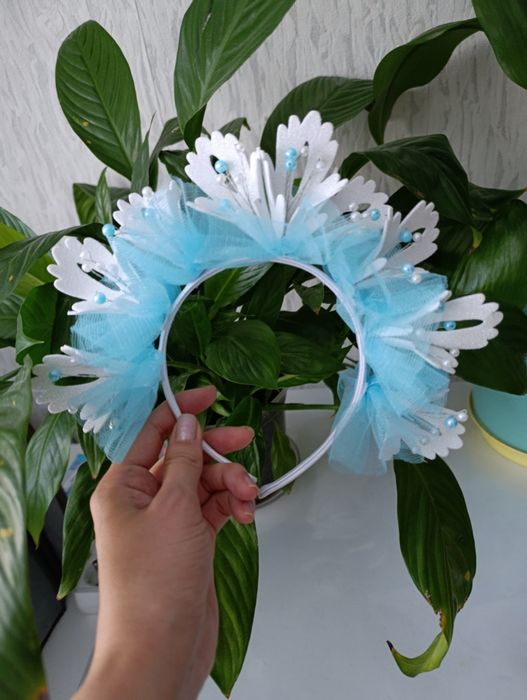 Ободок Снежинка на НГ