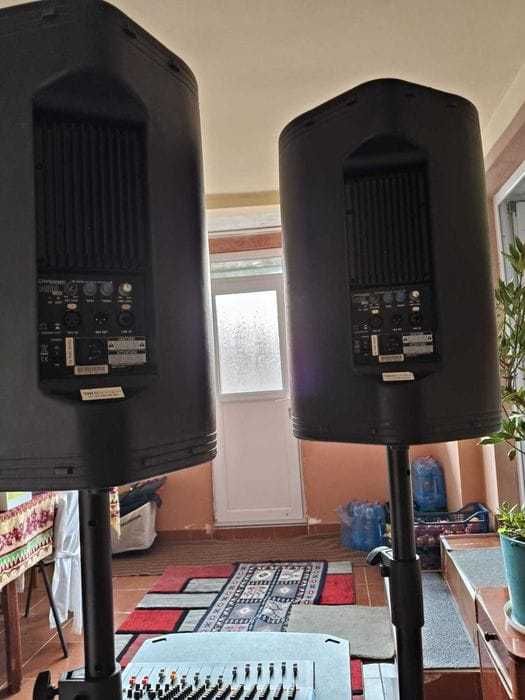 Boxe active 10” Turbosound Milan Mi0, pereche, woofer din neodim