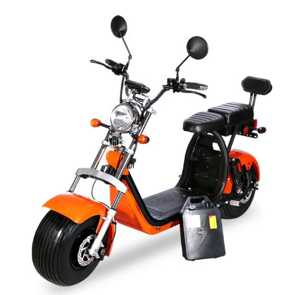 Scuter electric/Scooter Harley red flame
