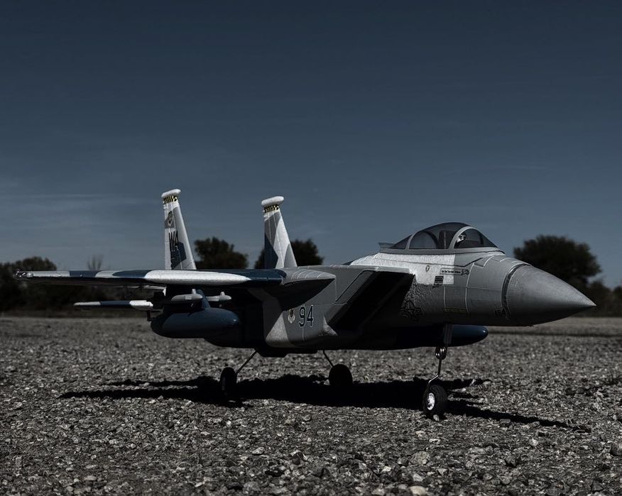 RC самолет + втори фюзелаж JET EDF 64 F15 eagle със стабилизация