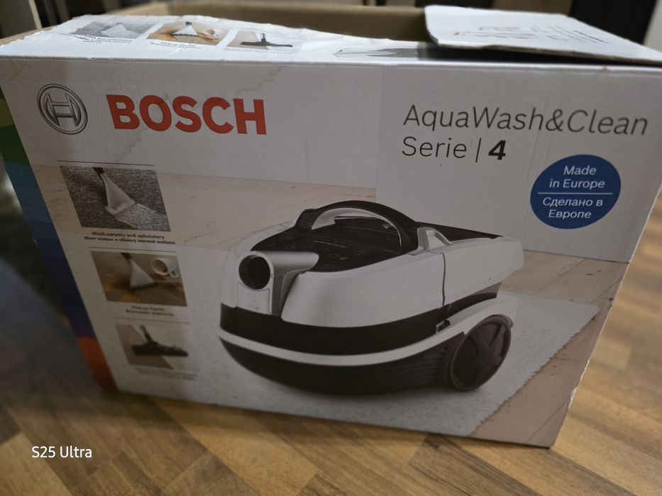 Прахосмукачка BOSCH AQUA serie4