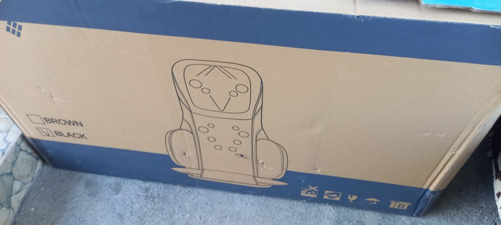 Продаётся массажёр ног и спину новый