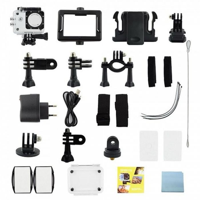 Водоустойчива спортна екшън камера 4K Ultra HD