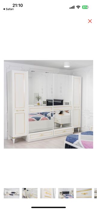 Продается шкаф и комод с зеркалом