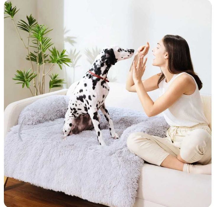 Топло легло Протектор за диван * Пухкаво и успокояващо място за кучета