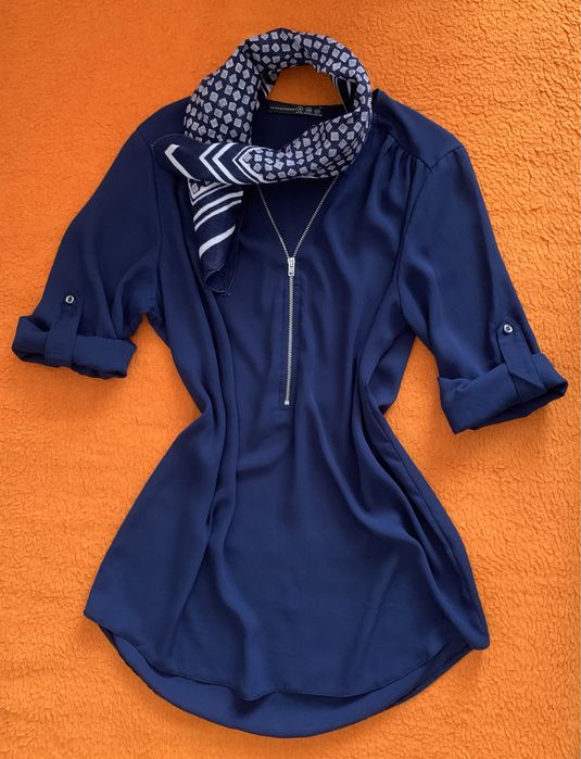 Нова елегантна риза Нова блуза хс/ с размер