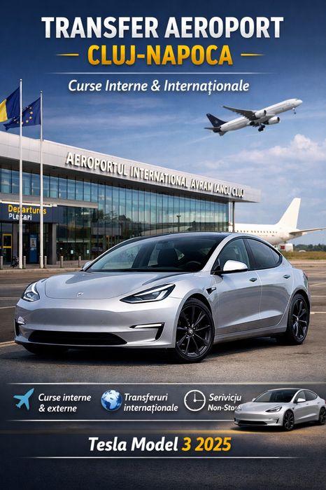 Transfer Aeroport Cluj-Napoca | Transport Persoane 24/7