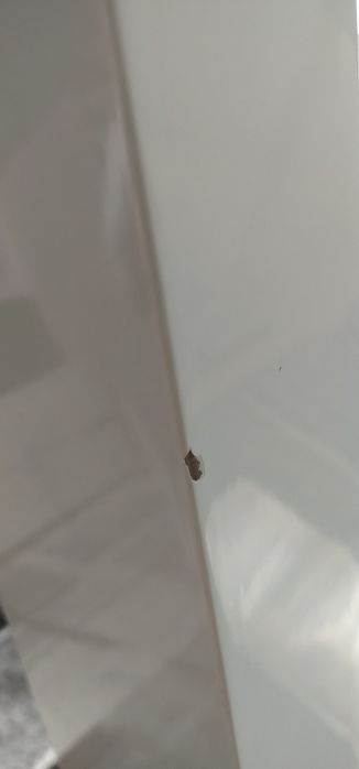 Трапезна маса 90/160/76 бял гланц