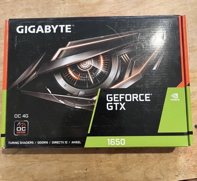 Видеокарта gtx 1650 4gb