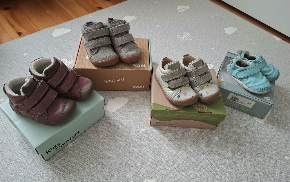 Боси обувки Koel, Bundgaard, Bobux 21 номер