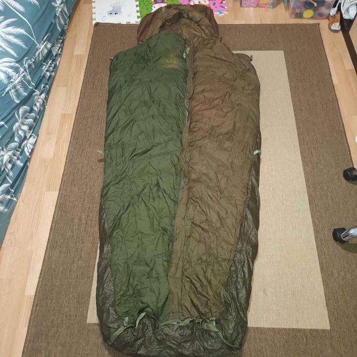 Sac de dormit cu puf, militar englezesc.