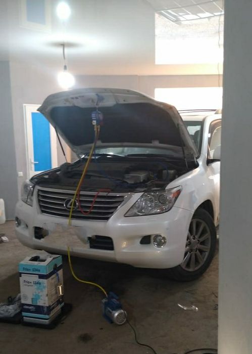 Заправка автокондиционеров.