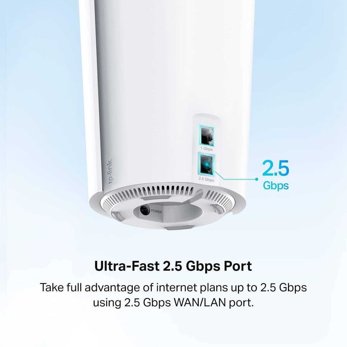 Sistem Mesh Wi-Fi 6 Tri-Band TP-Link Deco X90 (2-pack)  - Port 2.5Gbps